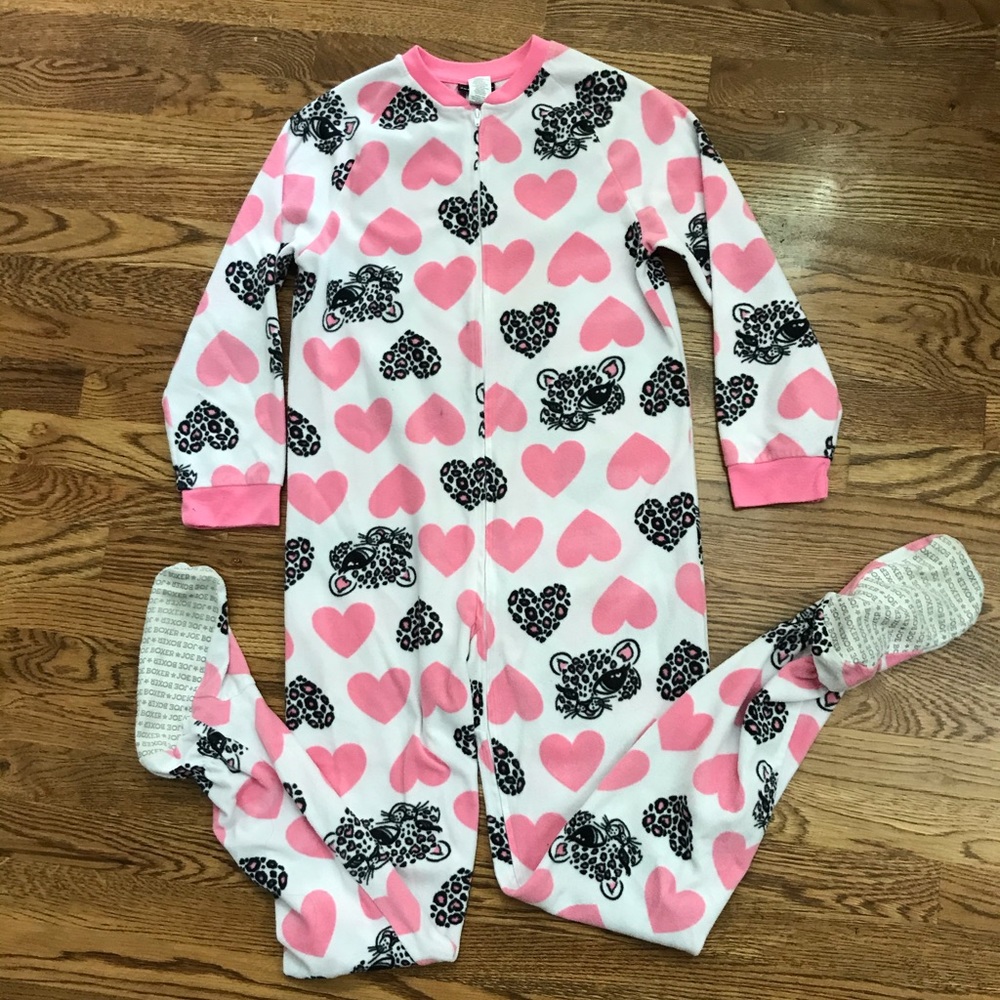 Joe Boxer Onsie Pajamas, Size L 10-12